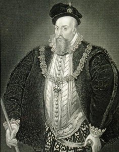 Robert Dudleyn (1532-88) 1. Leicesterin jaarlin muotokuva, lähteestä 
