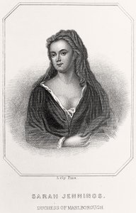 Marlboroughin herttuattaren Sarah Jenningsin muotokuva, 1835 tekijältä English School