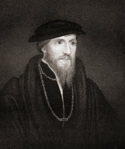 Sir Anthony Dennyn (1501-49) muotokuva Lodges British Portraitsista, 1823