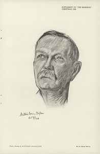 Sir Arthur Conan Doylen muotokuva