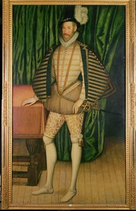 Muotokuva Sir Jerome Bowesista (k.1616), Venäjän tsaarin suurlähettilästä, 1583