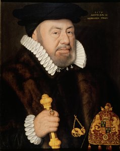 Sir Nicholas Baconin (1509-79) muotokuva 1579