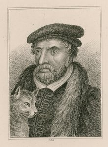 Muotokuva Sir Richard Whittingtonista ja kissasta, muuten Dick Whittington, Lontoon pormestari tekijältä English School
