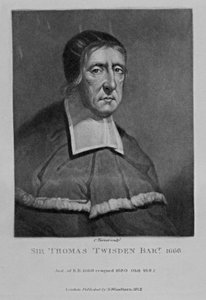 Sir Thomas Twisdenin muotokuva sarjasta Characters Illustrious in British History, 1815 tekijältä English School