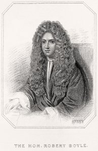 Muotokuva kunniakkaasta Robert Boylesta, 1835 tekijältä English School