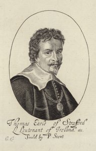 Thomas Wentworthin muotokuva tekijältä English School