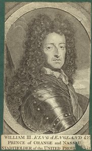 Oranssin prinssin William III:n muotokuva tekijältä English School