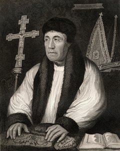 Muotokuva William Warhamista (1450-1532), Lodges British Portraitsilta, 1823