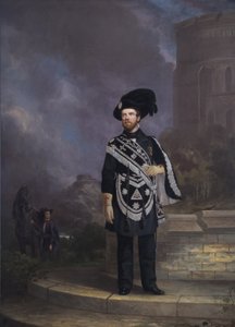 Muotokuva vapaamuurareista temppeliritarista, 1800-luvun puoliväli tekijältä English School