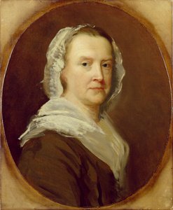 Tuntemattoman naisen muotokuva, 1800-luvun puoliväli (öljy kankaalle) tekijältä English School