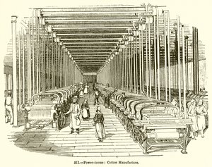 Power-Looms: Puuvillan valmistus tekijältä English School