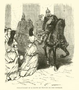 Voiton kruunun esitys keisarille, maaliskuu 1871 tekijältä English School