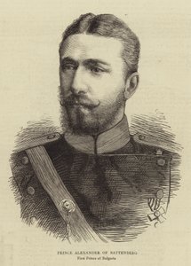 Battenbergin prinssi Aleksanteri (kaiverrus) tekijältä English School