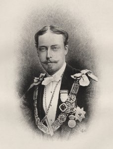 Prinssi Leopold, Albanyn herttua, julkaisusta "The History of Freemasonry, osa I", julkaisija Thomas C. Jack, Lontoo, 1883 tekijältä English School