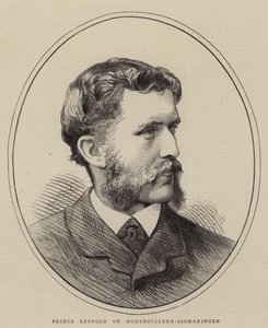 Hohenzollern-Sigmaringenin prinssi Leopold (kaiverrus) tekijältä English School