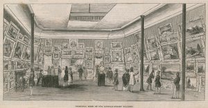 Suffolk Street Galleryn päähuone tekijältä English School