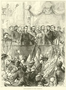 Kommuunin julistus, maaliskuu 1871 tekijältä English School