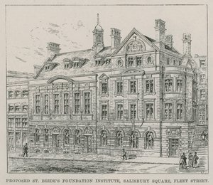 Ehdotettu St Brides Foundation Institute, Salisbury Square, Fleet Street tekijältä English School