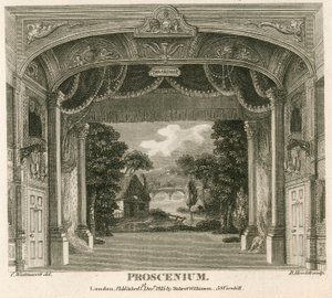 Royalty-teatterin proscenium, Well Street, Wellclose Square, Lontoo tekijältä English School
