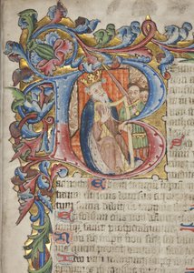 Psalteri ja Sarumin käyttökalenteri, n. 1425-1475 tekijältä English School