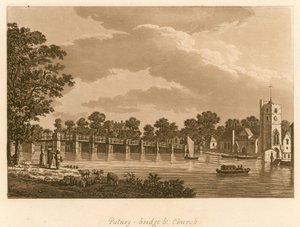 Putney Bridge ja kirkko, Lontoo