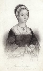 Englannin kuningatar Elizabeth I tekijältä English School
