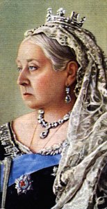 Queen Victoria (väri litho) tekijältä English School