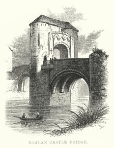 Raglan Castle Bridge (kaiverrus) tekijältä English School