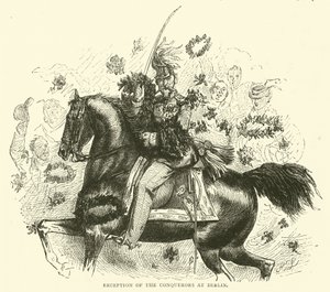 Valloittajien vastaanotto Berliinissä huhtikuussa 1871 tekijältä English School