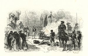 Uskonnollinen vaino; Francois I (kaiverrus) tekijältä English School