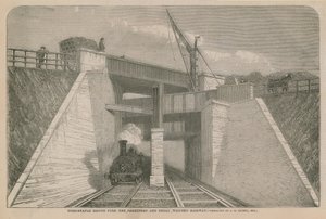 Merkittävä silta Brentfordin ja Great Western Railwayn yli tekijältä English School