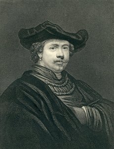 Rembrandt Harmens van Rijn (1606-69) tekijältä English School