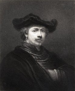 Rembrandt Harmens van Rijn (1606-69) Muotokuvagalleriasta, julkaistu 1833