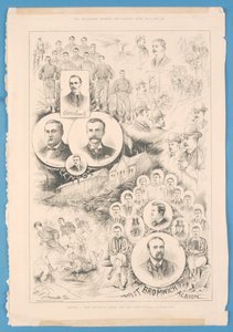 Renton vs. West Bromwich Albion, The Illustrated Sporting and Dramatic News, 2. kesäkuuta 1888 tekijältä English School