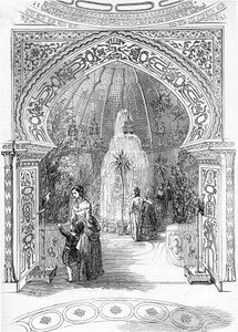Colosseumin avaaminen uudelleen, Regents Park: Konservatorio, 1845 tekijältä English School