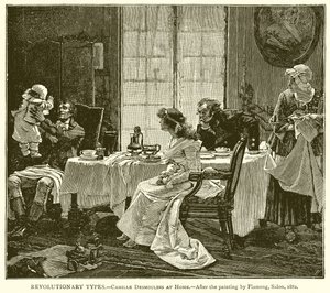 Vallankumoukselliset tyypit. - Camille Desmoulins kotona tekijältä English School