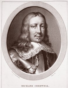Richard Cromwell, Maurinin ansiota, kaiverrus de Langlume tekijältä English School