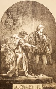 Richard III, 1890 (litho) tekijältä English School