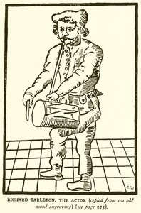 Richard Tarleton, näyttelijä tekijältä English School