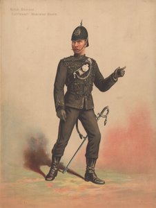 Kivääriprikaati, luutnantti, marssijoukko tekijältä English School