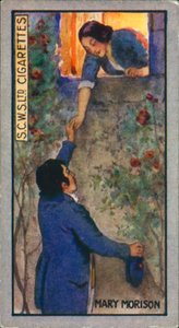 Robert Burns: Burns: Mary Morison (värilitografia) tekijältä English School