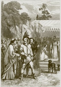 Robin Hood ja kuningatar Katherine tekijältä English School