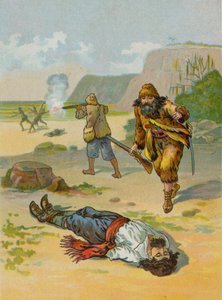 Robinson Crusoe vapauttaa vangin tekijältä English School