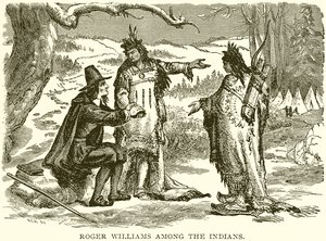 Roger Williams intiaanien joukossa tekijältä English School