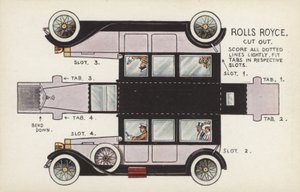 Rolls Royce Cut Out (väri litho) tekijältä English School