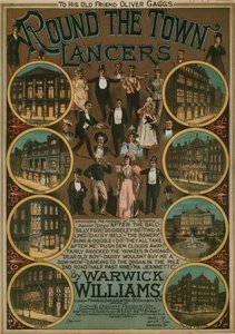 Warwick Williamsin Round the Town Lancers; nuotit tekijältä English School