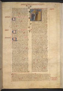 Royal 6 E VI, f. 232, Capella (kappeli), n. 1360-75 (vellum) tekijältä English School