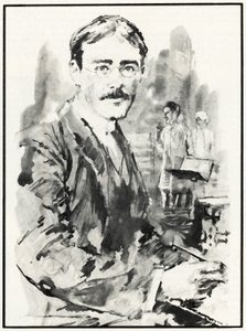 Rudyard Kipling (litho) tekijältä English School