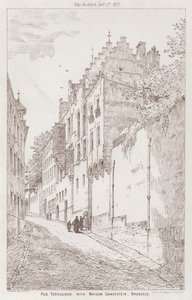 Rue Terracken, Maison Gravestein, Bryssel (kaiverrus) tekijältä English School