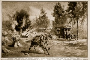 German Shells -hanskan juokseminen: Moottoriambulanssit tulituksen alla länsirintamalla, 1914-1919 tekijältä English School